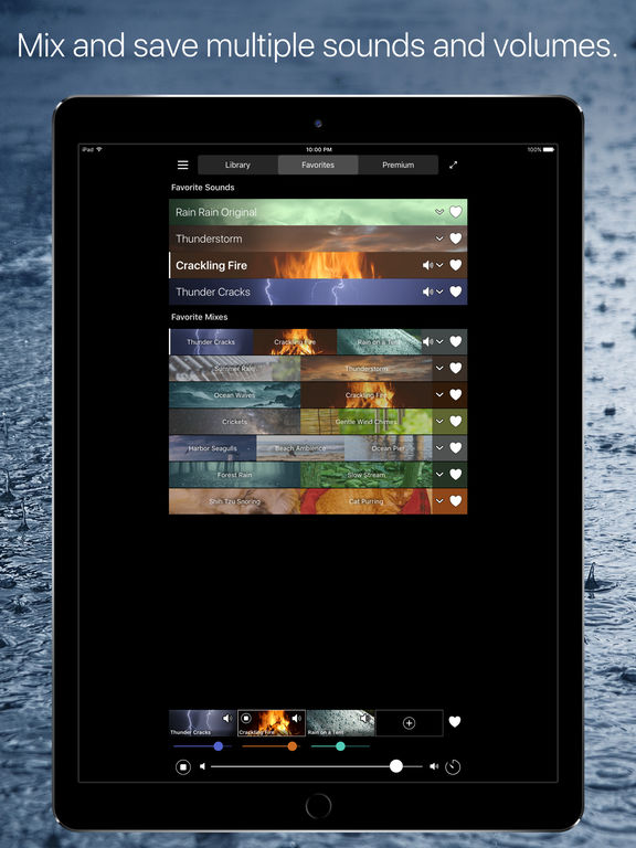 Rain Sleep Sounds On The App Ipad Screenshot 3
