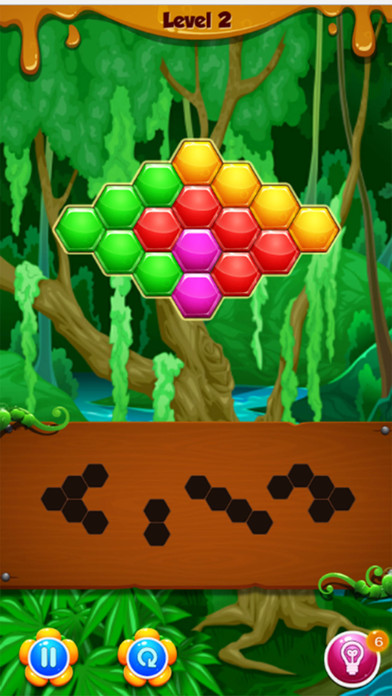 Raccoon Hexa Puzzle screenshot 3