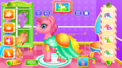 Unicorn Princess Dressup & Cleanup screenshot 3