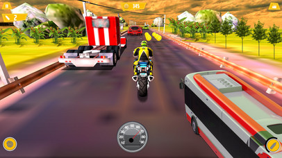 Speed Traffic bike Racer screenshot 2