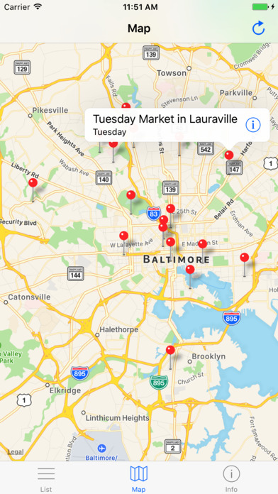Baltimore Farmers Markets - Organic And Fresh Food screenshot 2