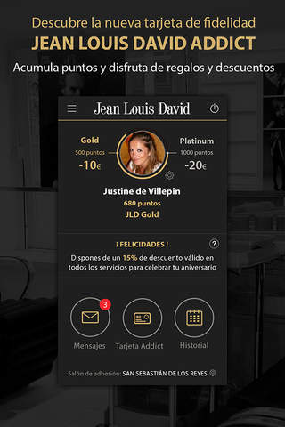 Jean Louis David ADDICT Spain screenshot 4