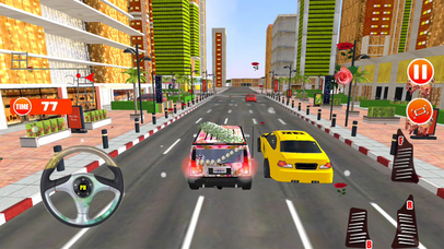 Extreme Prado Hero Driver Highway Runner Game screenshot 4