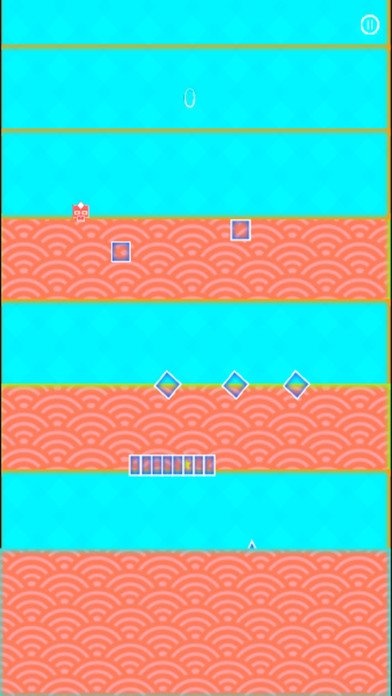 Pixelated Blocky Totem Jumper screenshot 2