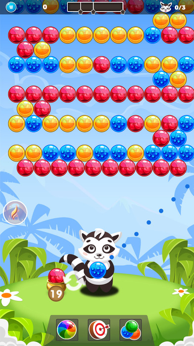 Raccoon Bubble Shooter screenshot 4