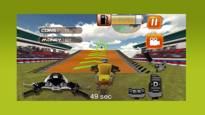 3D Extreme Motor Bike Race and Stunts screenshot 2