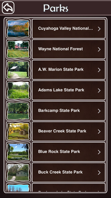 Ohio National & State Parks screenshot 3