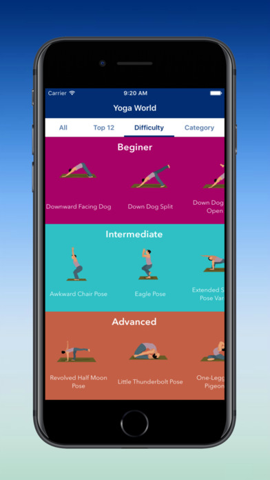 Yoga World - Poses & Classes screenshot 2