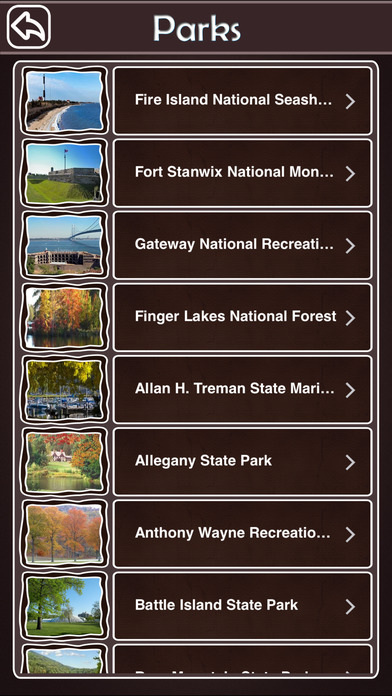 New York National & State Parks screenshot 3