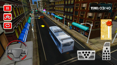 Mega City Bus Driver: Drive Buses On Urban Road screenshot 2