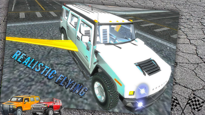 Traffic Fun – SUV 4x4 Jeep Flying and Driving Sims screenshot 4