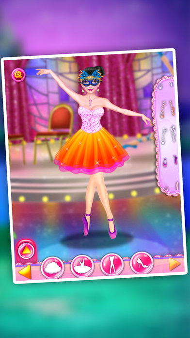 Ballet Dancer Salon Makeover Girls Game screenshot 3