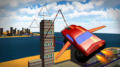 Flying Monster Truck Drive – 3D Lorry Simulator screenshot 4