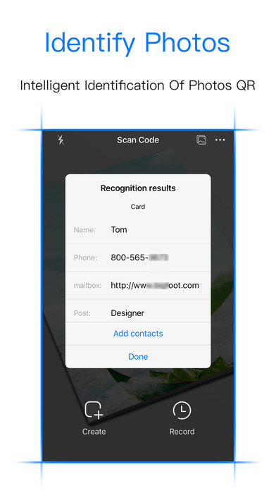 Scan QR Code: QR reader and creator screenshot 2