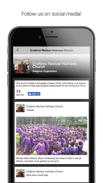 Endtime Revival Holiness Church - Springfield, MA screenshot 2