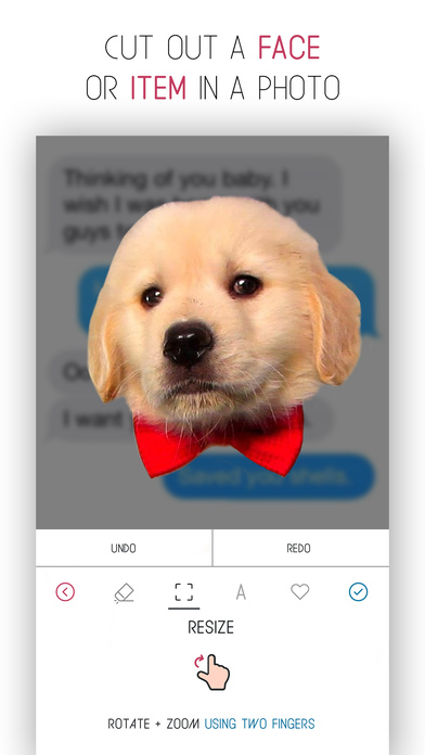 Emoji Maker+ Make Real Emojis with Cut Out Photos screenshot 3