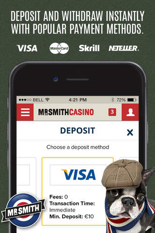 Mr Smith Casino – Play Real Money Casino games screenshot 3