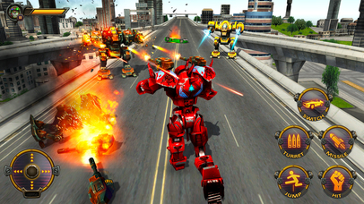 Monster Robot Hero City Battle screenshot 2