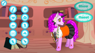 Little Dress up Salon - Pony Edition screenshot 2
