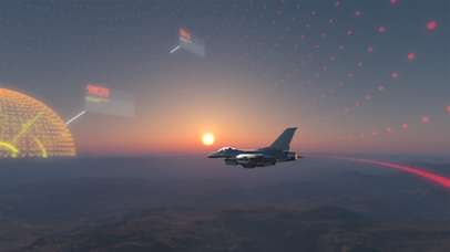 Raytheon F-16 EW 360 VR Experience screenshot 2