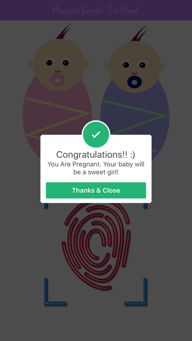 Pregnant Test Prank screenshot 3