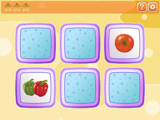 Memory for kids: fruit and vegetables screenshot 6