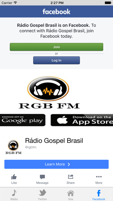 Rádio Gospel Brasil screenshot 3