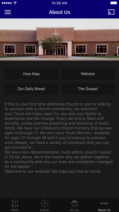 Agape Community Church, Ca screenshot 3