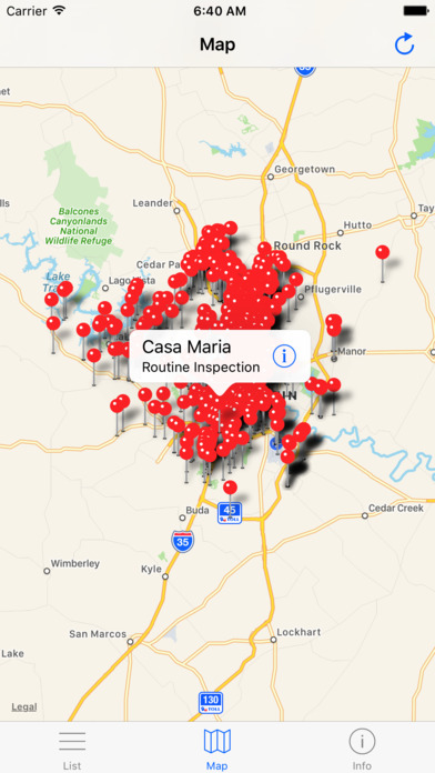 Austin Food Inspections - Texas Restaurant Scores screenshot 3