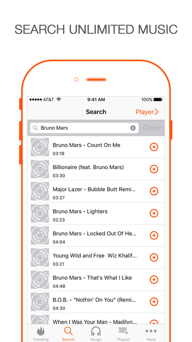 Music Tube - Unlimited Music Player & Songs Album screenshot 2