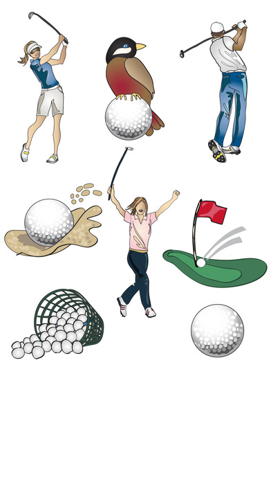Golf Stickers & Emojis screenshot 4