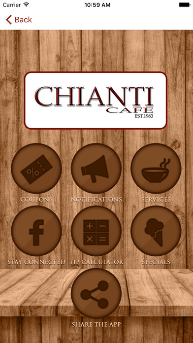 Chianti Cafe screenshot 4