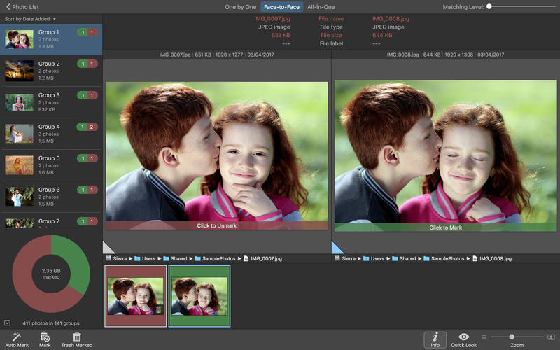 PhotoSweeper X 4.1.0 Mac 破解版 Mac上实用的检索重复相似照片的工具