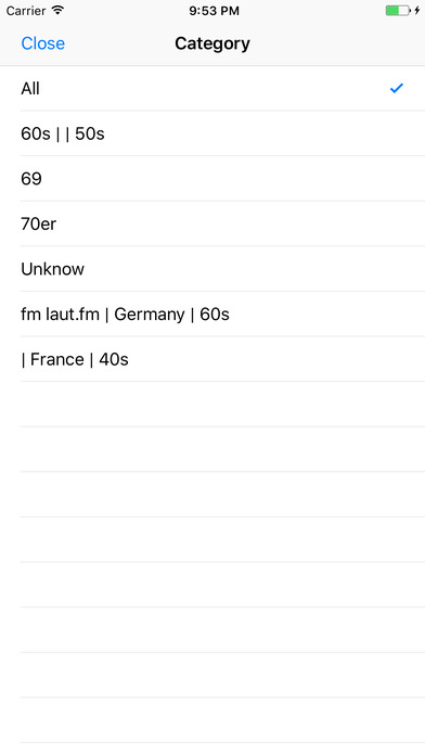 Radio FM Oldies 60s online Stations screenshot 3