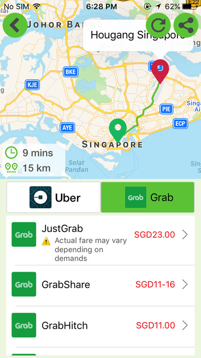 taxiCabo screenshot 2
