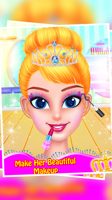 Royal Princess Fashion Makeup & Dress up Salon screenshot 2