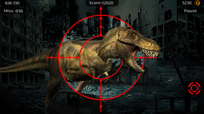 Dinosaur Hunting Destroyed City screenshot 4
