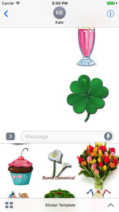 Magic Lovely Stickers for iMessage screenshot 2