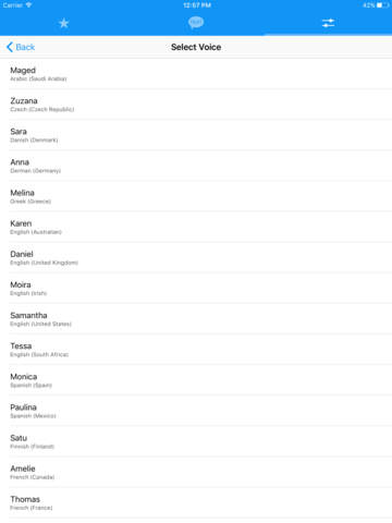 Text to Speech Entertainment English United Different Voices