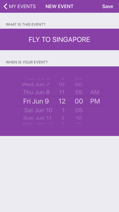 Countdown To Event screenshot 4