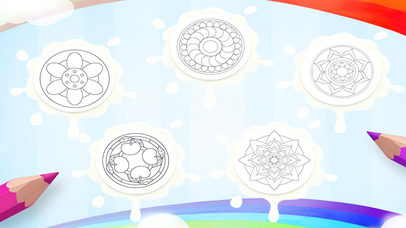 Mandala Coloring Book For Kids screenshot 2