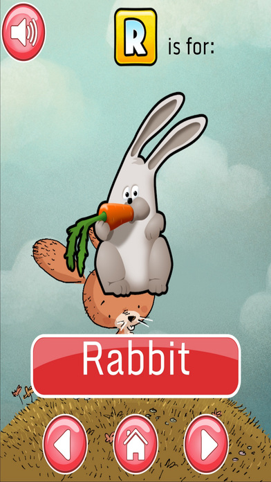 Rabbit Spring Alphabet For Kids screenshot 2