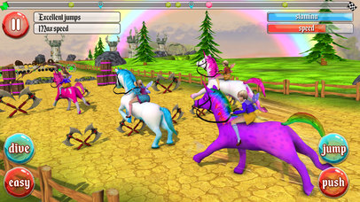 Ultimate Unicorn Dash 3D screenshot 2