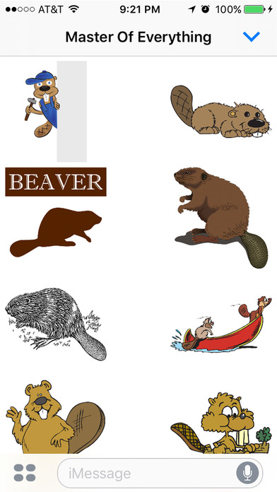 Beaver Stickers : Hairy Dam Builders! screenshot 2