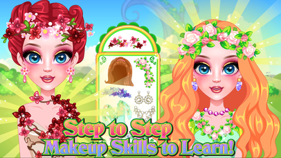 Flower Fairy Makeup Tutorial screenshot 3