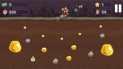 Classic Miner Tom - a Gold Puzzle Game screenshot 2