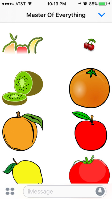Fruit Stickers : A Healthy Snack for your Heart screenshot 2