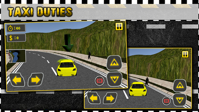 Crazy city cab simulation - 专业车载驱动 screenshot 4