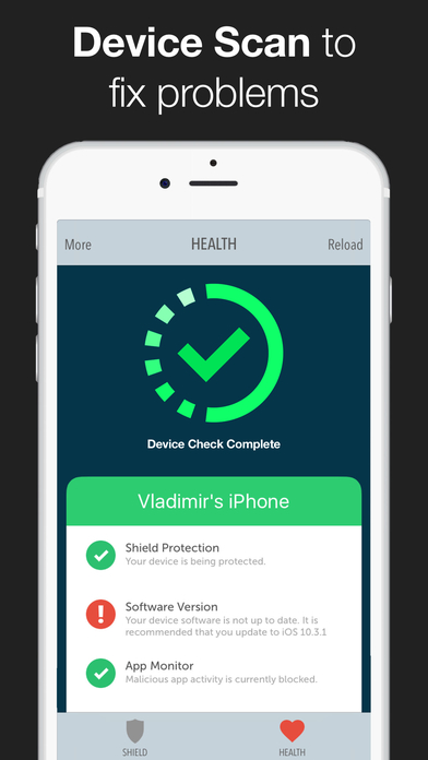 Protection - Mobile Security, Cleaner & VPN Proxy screenshot 2