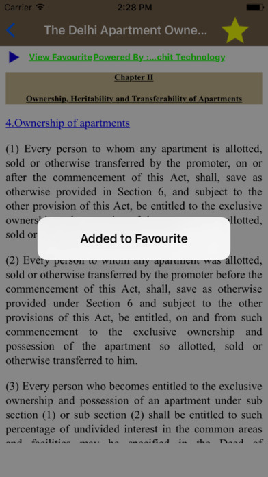The Delhi Apartment Ownership Act, 1986 screenshot 3